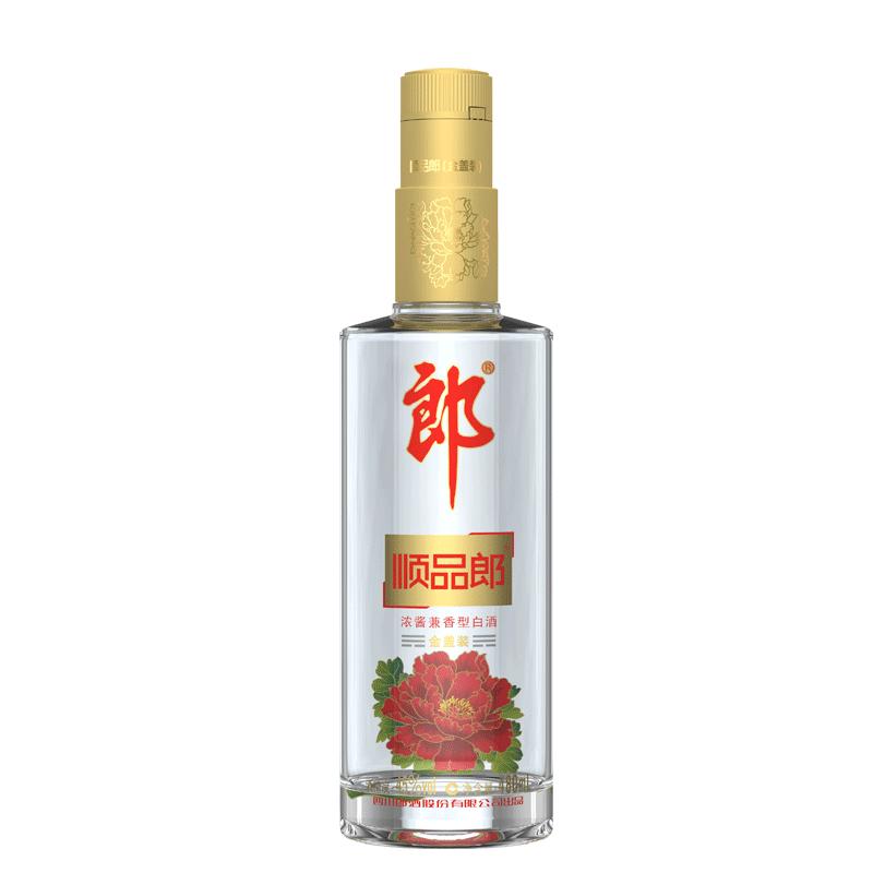 郎酒 顺品郎（金盖装）45度 浓酱兼香型白酒 480ml*1瓶 单支装