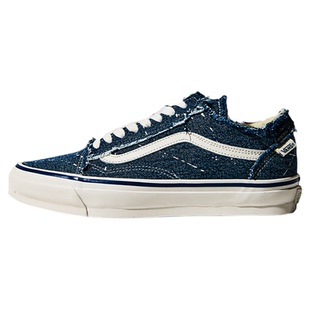 INVINCIBLE x Vans Old Skool 联名款双层鞋面结构做旧休闲板鞋