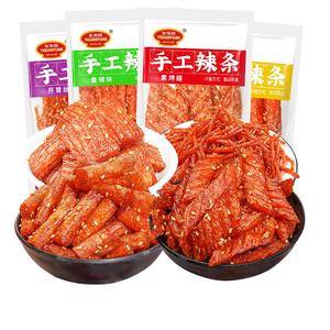 怡冠园手工辣丝小包装组合湖南特产休闲食品儿时解馋零食小吃批发