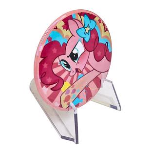 吧唧徽章展示谷子周边收纳架纪念币支架高透奖牌陈列架立牌展示架