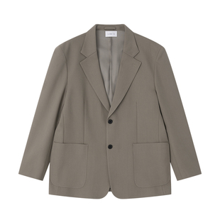 TUTM男装【易打理】休闲西服外套男士2025新款春秋季垫肩西装夹克