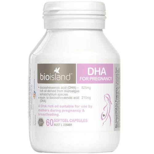 bio island孕妇专用海藻油DHA备孕哺乳期黄金营养素澳洲佰澳朗德