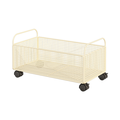 可移动书包置物架桌下书本收纳筐