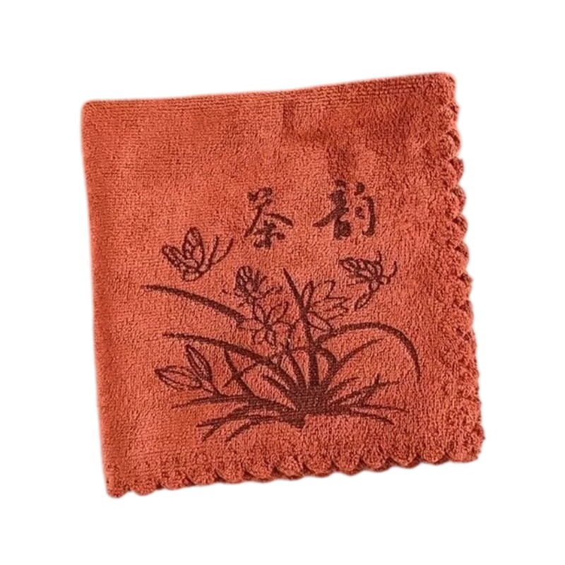 茶具专用强力吸水不掉毛茶巾