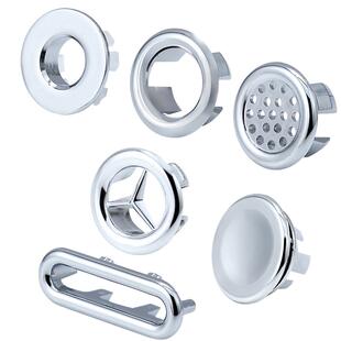 洗手盆溢水口装饰盖全铜陶瓷面盆配件溢水孔堵子塞子台盆面盆封口