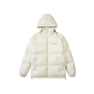 韦恩泽维尔大码羽绒服男加厚冬季潮宽松保暖石墨烯90%鸭绒8438