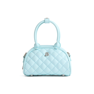 2801“人间芭比”多巴胺少女彩色Mini Bolide手提斜挎保龄球包