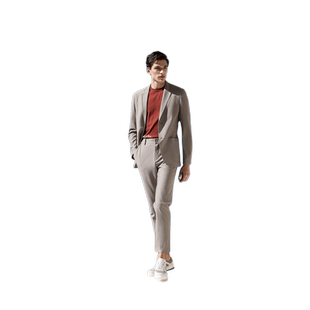 【针织西便服】VICUTU威可多男休闲西服外套舒适时尚百搭西装上衣