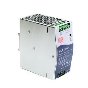 明纬WDR 380V转24V导轨开关电源60/120/240/480W 5V/12V/48V