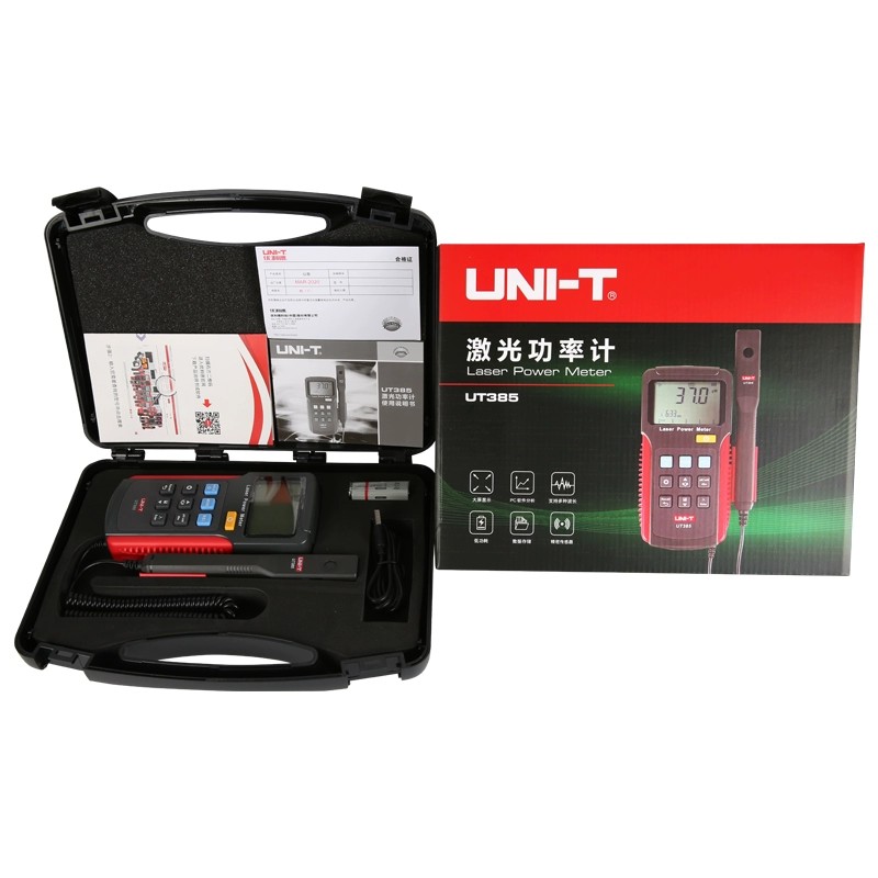 优利德UT385激光功率计红外激光笔测试仪高精度功率表哺光仪检测