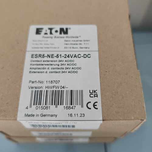 议价伊顿穆勒ESR5-NE-51-24VAC-DC安全继电器德国原装正品