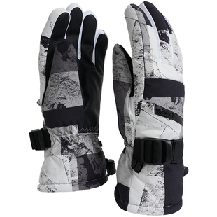 卡蒙新款骑行手套男女冬加厚保暖电动车摩托车滑雪防泼水工作耐磨