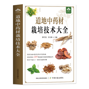正版 道地中药材栽培技术大全 120种道地中药材种植技巧集生产加工全流程详解 中草药药用植物种植大全草药识别草药栽培技术书籍
