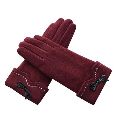 瑞迪卡欧双层加绒加厚触屏手套