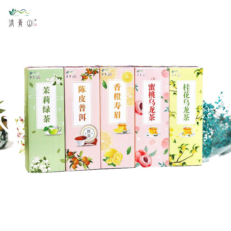 白桃原叶茉莉花茶桂花蜜桃茶寿眉再加工茶/配方茶/调