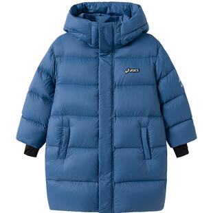 亚瑟士童装2025冬季新款儿童中长款泡芙羽绒服男女童加厚保暖外套