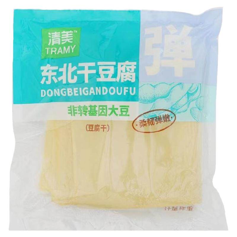 上海清美东北干豆腐凉拌炒菜涮煮