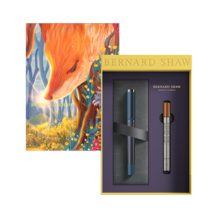 Bernard Shaw萧伯纳签字笔灯塔宝珠笔商务办公高档尊享笔芯礼盒