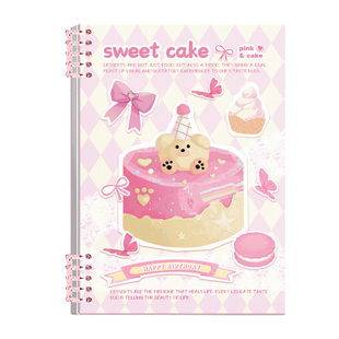 活页本可拆卸笔记本本子2025年新款高颜值记事本a5初中生专用加厚摘抄日记本学习错题本线圈本子事多记录本女