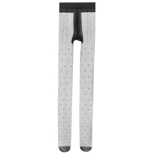 0D超薄黑色波点黑丝夜店纯欲性感连裤袜不掉裆防勾丝波卡圆点丝袜