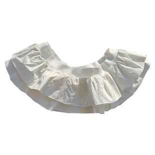 韩国双层腰封松紧腰设计美式超低胯超短裙叠穿