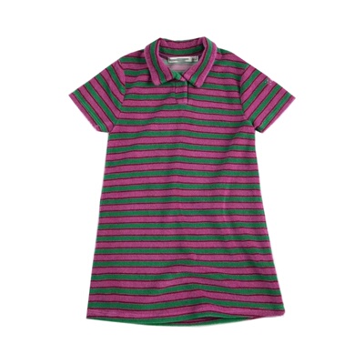 欧美儿童BC纯棉春夏毛巾布连衣裙