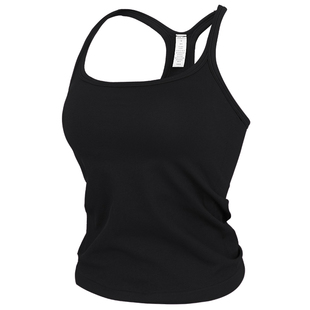 岚纹一体式运动背心女防震训练瑜伽内衣外穿工字美背健身上衣吊带