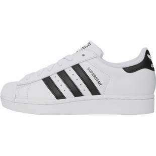 优购adidas阿迪达斯三叶草大童鞋SUPERSTAR II J运动休闲鞋JQ4098