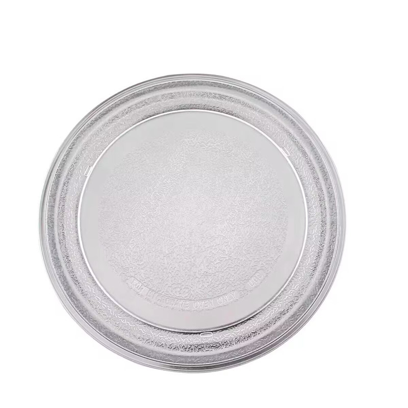 美的微波炉玻璃转盘配件PM2000/PM2003/PM2004加厚托盘平底圆盘子