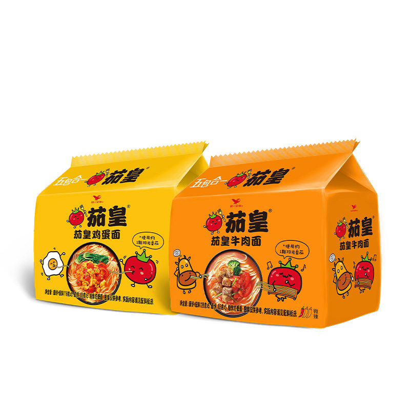 统一新疆番茄鸡蛋面方便速食袋装