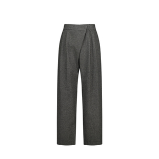 【现货】AMOMENTO 25AW 羊毛裹身长裤 DOUBLEBOO