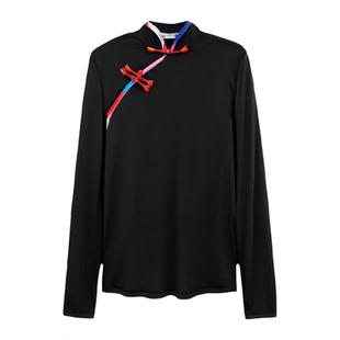 藏族舞蹈演出服装女成人长袖上衣民族风蒙古广场舞藏式跳舞上衣