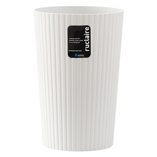 日本asvel花瓶醒花桶家用花店专用塑料深水插花装干花鲜花养花筒