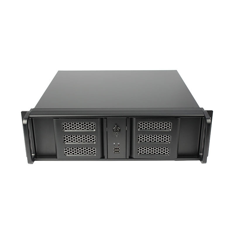 3u机箱多硬盘3光驱铝双开门ATX