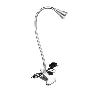 led床头展柜鱼缸台灯照射灯万向夹子照明工作灯软管USB节能聚光灯