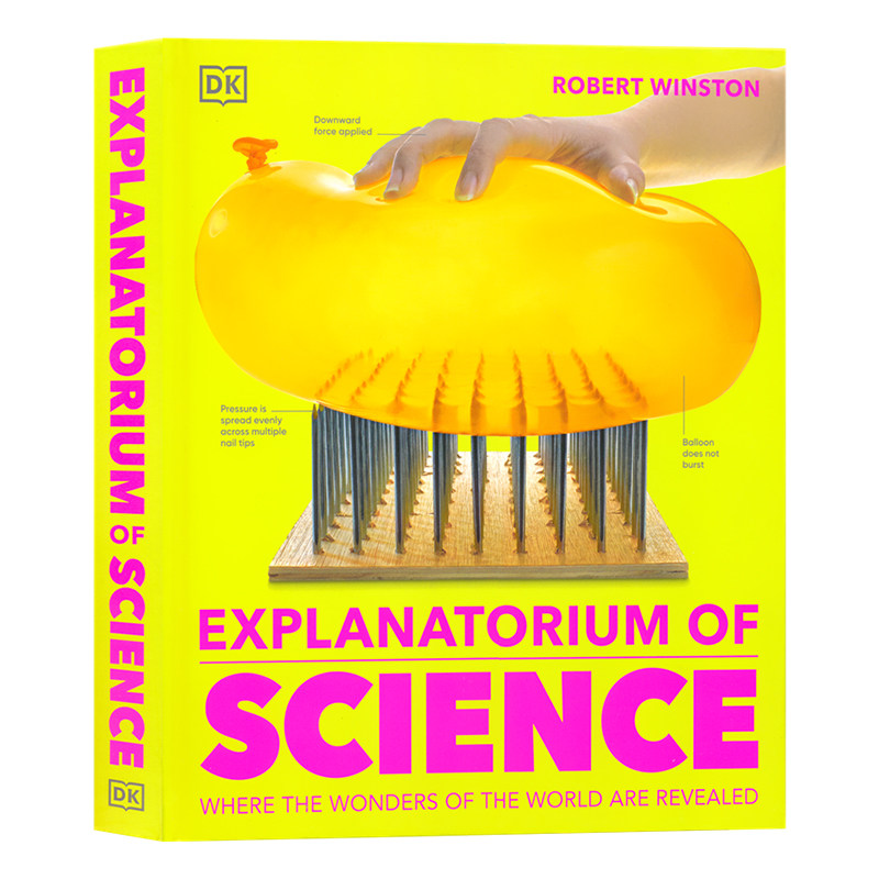 DK Explanatorium of Science 科学博物馆 儿童百科书 化学 物理 生物 剖面图 全彩插图 小学生课外读物 9-12岁 英文原版进口图书