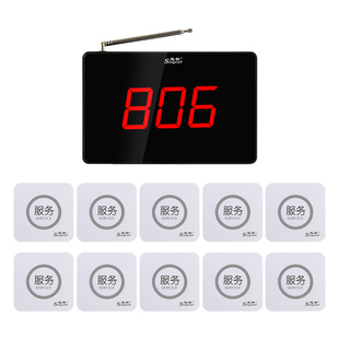 医院养老院呼叫器 就诊室门诊楼输液大厅呼叫器 福利院诊所护士站病房病床无线服务铃 迅铃APE2900无线呼叫器