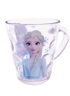 冰雪奇缘小学生刷牙杯水晶杯