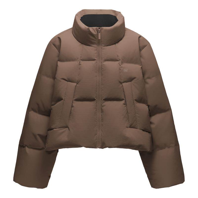 蕉内氢气502Cloud女士防风立领短款面包羽绒服保暖防寒冬季新款