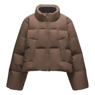 蕉内氢气502Cloud女士防风立领短款面包羽绒服保暖防寒冬季新款