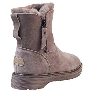 皮毛一体加绒加厚雪地靴女款2025新款冬季兔毛保暖防寒东北大棉鞋