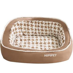 狗窝冬天保暖可拆洗四季通用狗狗床中型大型犬柴犬睡垫冬季狗垫子