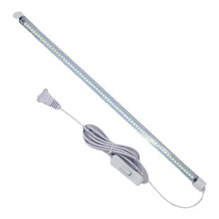 超亮led灯管 220v橱柜灯货架柜台灯条直插式长条灯节能带线带开关