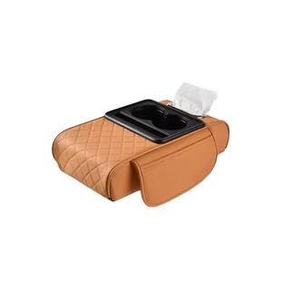 2025款汽车扶手箱盒车载储物盒加高加长多功能纸巾盒五合一置物盒