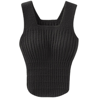 斯米莱背心德绒保暖带胸垫加绒