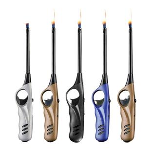 点火枪电子点火器煤气灶天然燃气厨房加长手柄明火打火机点火器枪