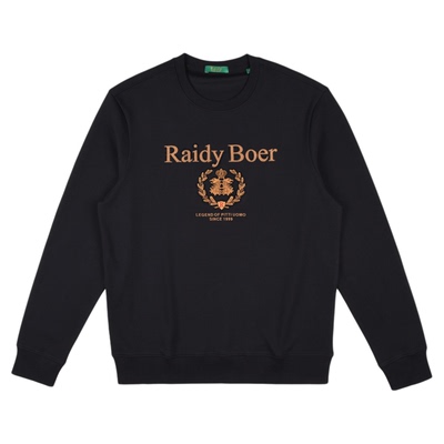 雷迪波尔刺绣双头鹰卫衣