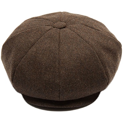 morezon毛呢八角报童帽