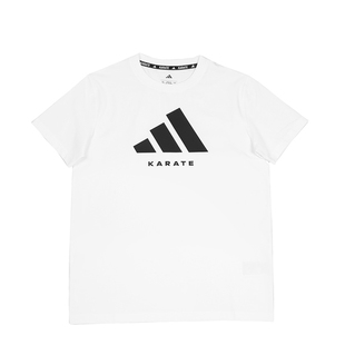 adidas/阿迪达斯儿童夏季休闲运动短袖T恤adiCLTS24KA-WB