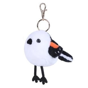 中国国家地理博物文创原创啾儿山雀团子发声毛绒小鸟公仔挂件玩偶